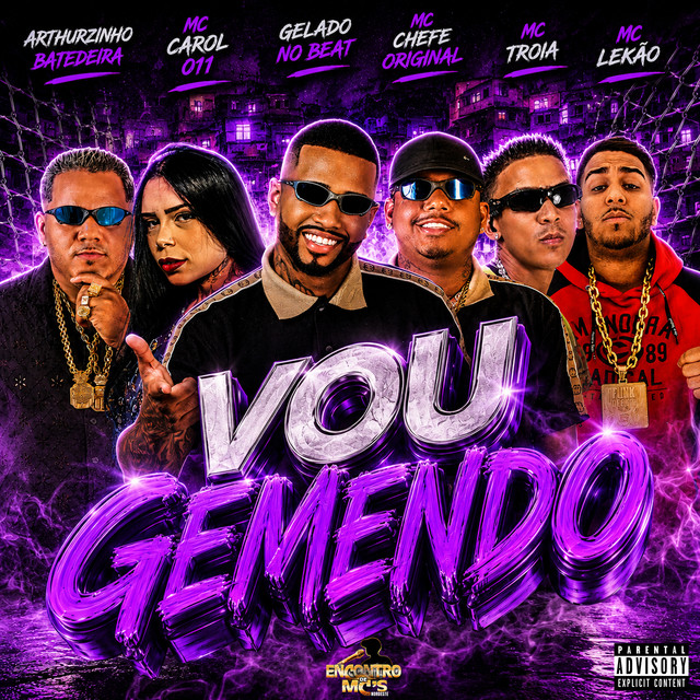 Gelado No Beat, Mc Troia, Arthurzinho Batedeira, MC CAROL 011 e Mc chefe original – “Vou Gemendo”