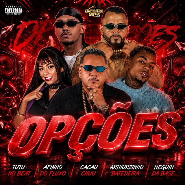 Afinho do Fluxo, Tutu No Beat, Arthurzinho Batedeira, CACAU CHUU e Neguin da Base – “Opções”