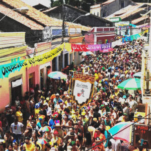 Capa de Orquestra Pé – de – Cachimbo e D Mingus – “Vol. I – Carnaval 2024”