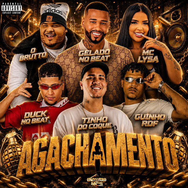 Gelado No Beat, Tinho do Coque, Duck no Beat, Mc Lysa, GUINHO RDF e O Brutto – “Agachamento”