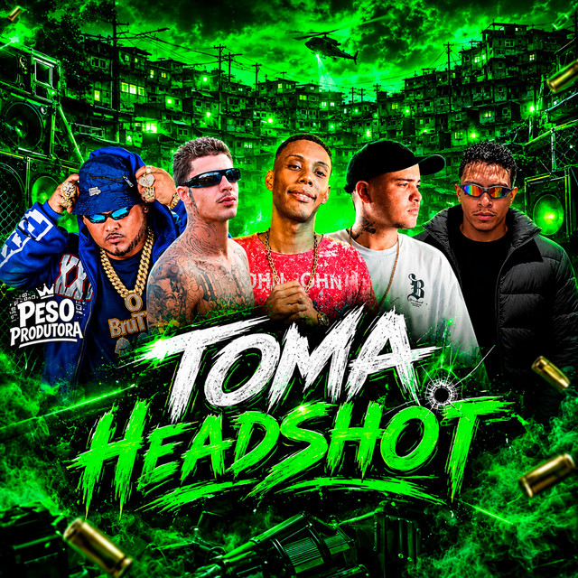 Tinho do Coque, Vitinho Na Base, ÉO Romeu, O Brutto e Mc Gw – “Toma Headshot”